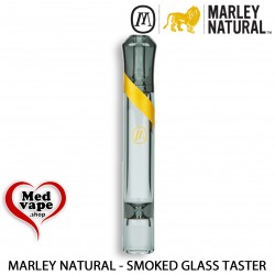 SMOKED GLASS TASTER - MARLEY NATURAL MEDVAPE