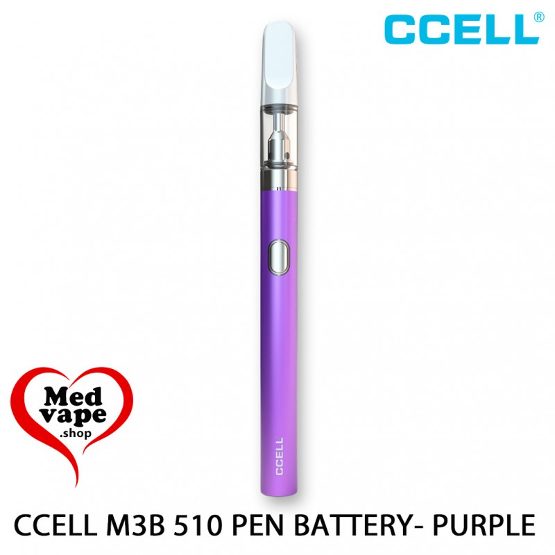 CCELL® M3B 510 PEN BATTERY - PURPLE MEDVAPE